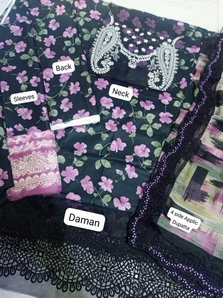 CRIMSON Digital Embroidered  Lawn 3 Piece