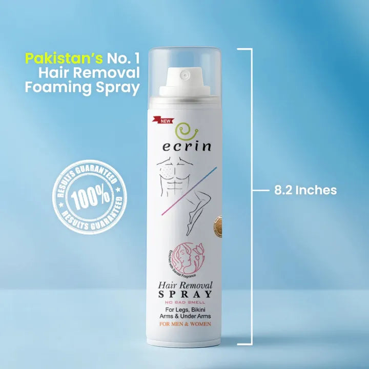 Hair Removal Foaming Spray -Advance Formula with Refreshing Fragrance (200ml) - Hair Removal Spray