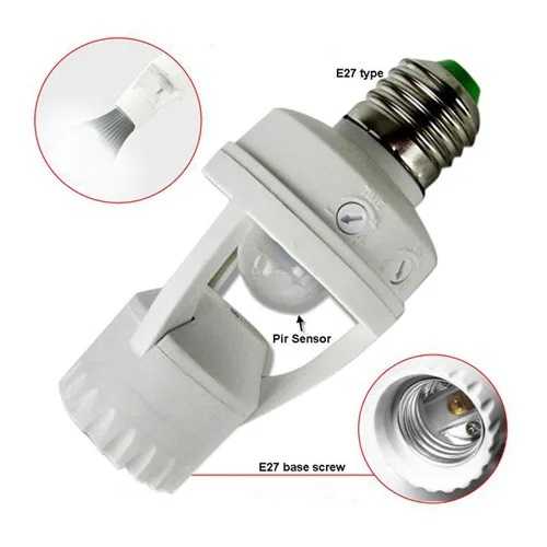 Smart Auto on/of Motion Sensor Bulb Holder