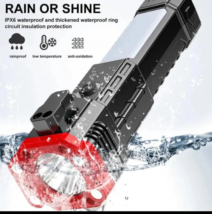 5 in 1 Multifunctional Torch LED Rechargeable